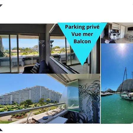 Apartamento Lovely In Marina Baie Des Anges- Baronnet - Sew View, Free Parking Spaces On Site, Restaurants, Beach, Supermarket Villeneuve-Loubet