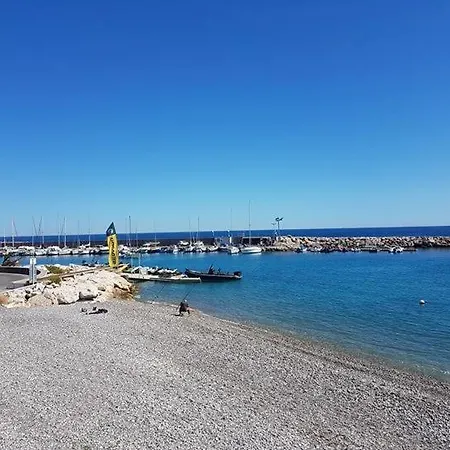 Lovely In Marina Baie Des Anges- Baronnet - Sew View, Free Parking Spaces On Site, Restaurants, Beach, Supermarket