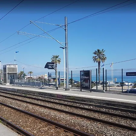 Lovely In Marina Baie Des Anges- Baronnet - Sew View, Free Parking Spaces On Site, Restaurants, Beach, Supermarket شقة